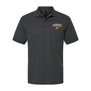 Purdue Arch Logo EMB Dryblend Jersey Polo
