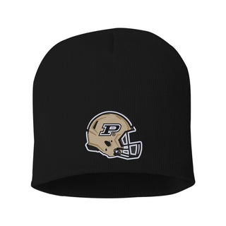 Purdue Football Helmet EMB Knit Beanie - Black