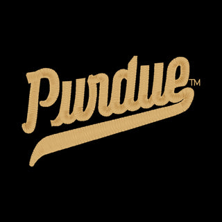 Purdue Script EMB Youth Dryblend Jersey Polo