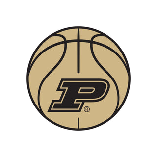 Purdue Basketball Outline LC EMB Polo - White