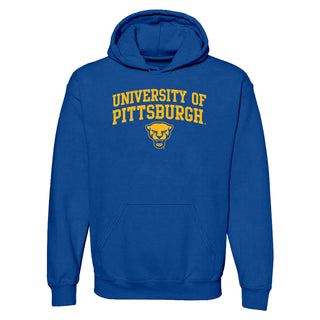 Pittsburgh Panthers Arch Logo Hoodie - Royal