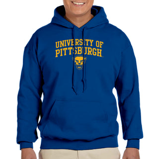 Pittsburgh Panthers Arch Logo Hoodie - Royal