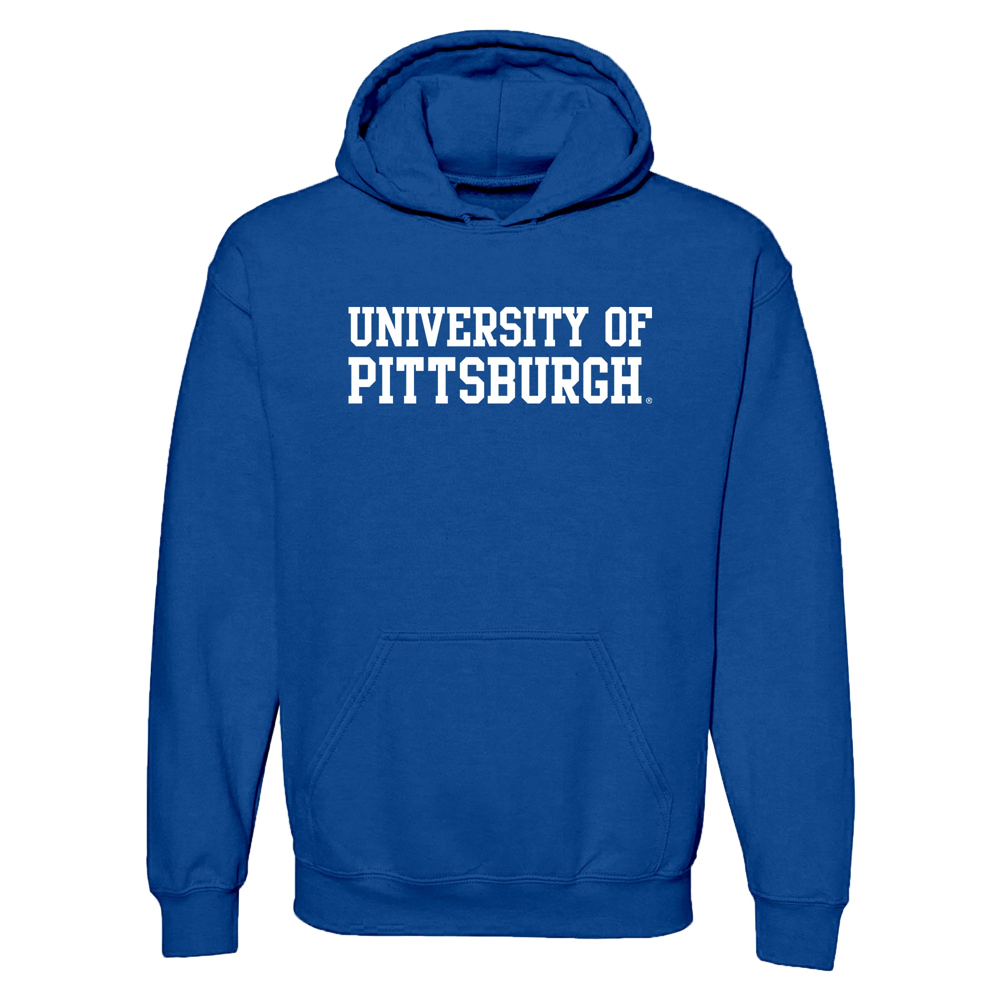 Pittsburgh Panthers Basic Block Hoodie - Royal – Underground Printing