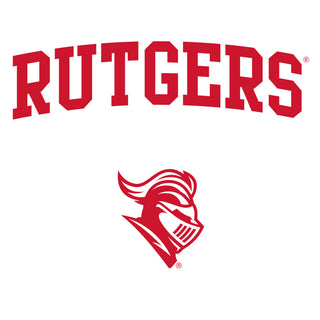 Rutgers University Scarlet Knights Arch Logo Hoodie - White