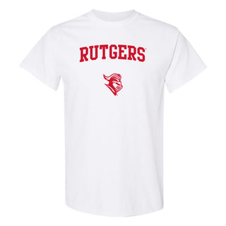 Rutgers University Scarlet Knights Arch Logo T-Shirt - White