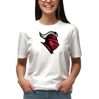 Rutgers University Scarlet Knights Primary Logo T-Shirt - White