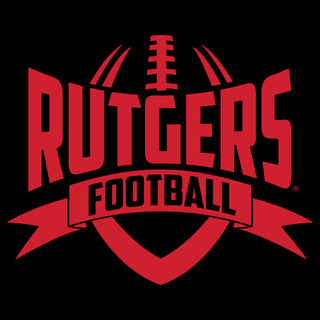 Rutgers Scarlet Knights Football Rush T-Shirt - Black