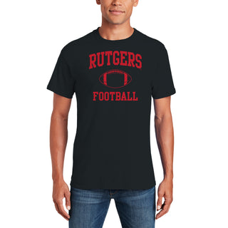 Rutgers Scarlet Knights Classic Football Arch T-Shirt - Black