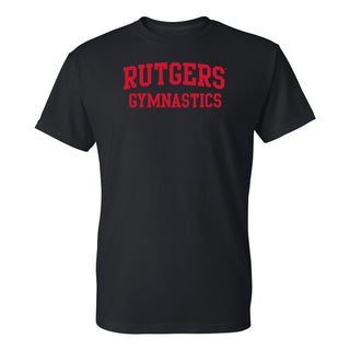 Rutgers Scarlet Knights Arch Logo Gymnastics T-Shirt - Black