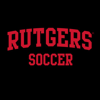 Rutgers Scarlet Knights Arch Logo Soccer T-Shirt - Black