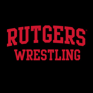 Rutgers Scarlet Knights Arch Logo Wrestling Hoodie - Black