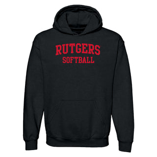 Rutgers Scarlet Knights Arch Logo Field Hockey Hoodie - Black