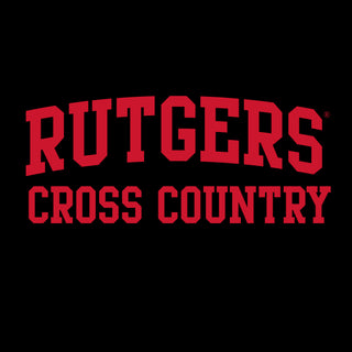 Rutgers Scarlet Knights Arch Logo Cross Country Hoodie - Black