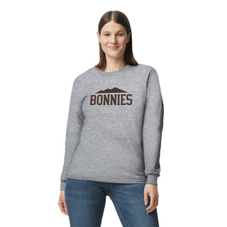 St. Bonaventure Secondary Logo Longsleeve - Sport Grey