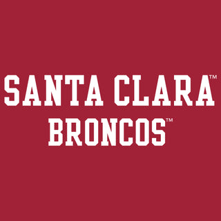 Santa Clara Broncos Basic Block Long Sleeve - Cardinal