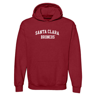 Santa Clara Broncos Arch Logo Hoodie