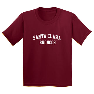 Santa Clara Broncos Arch Logo Youth T-Shirt
