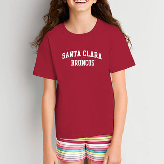 Santa Clara Broncos Arch Logo Youth T-Shirt