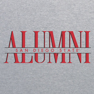 San Diego State Aztecs Classic Alumni Crewneck Sweatshirt - Sport Grey
