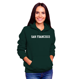 San Francisco Dons Basic Block Hoodie - Forest