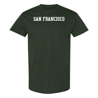 San Francisco Dons Basic Block T-Shirt - Forest