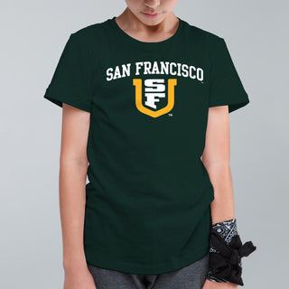 San Francisco Dons Arch Logo Youth T-Shirt