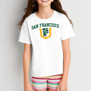 San Francisco Dons Arch Logo Youth T-Shirt