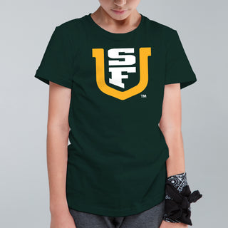 San Francisco Dons Primary Logo Youth T-Shirt - Forest