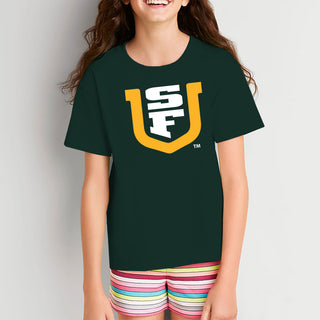 San Francisco Dons Primary Logo Youth T-Shirt - Forest