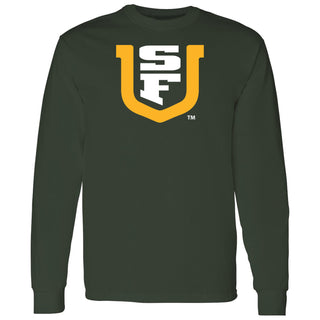 San Francisco Dons Primary Logo Long Sleeve T-Shirt - Forest