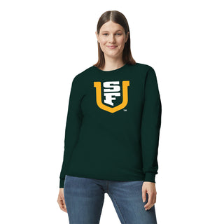San Francisco Dons Primary Logo Long Sleeve T-Shirt - Forest