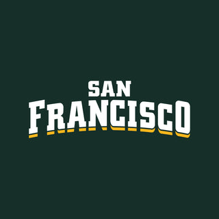 San Francisco Dons Wordmark Crewneck Sweatshirt - Forest