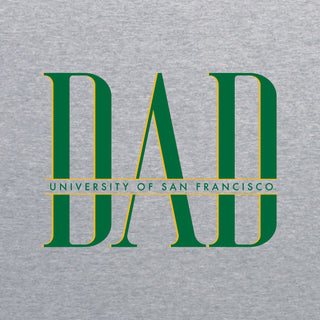 San Francisco Dons Classic Dad T-Shirt - Sport Grey