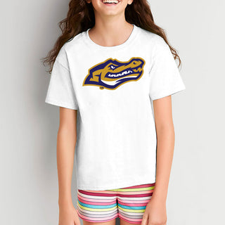San Francisco State University Gators Primary Logo Youth T-Shirt - White