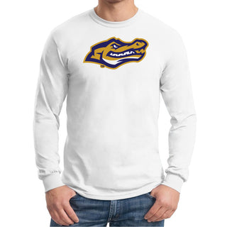 San Francisco State University Gators Primary Logo Long Sleeve T-Shirt - White