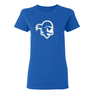 Seton Hall University Pirates Primary Logo Womens Short Sleeve T Shirt - Royal