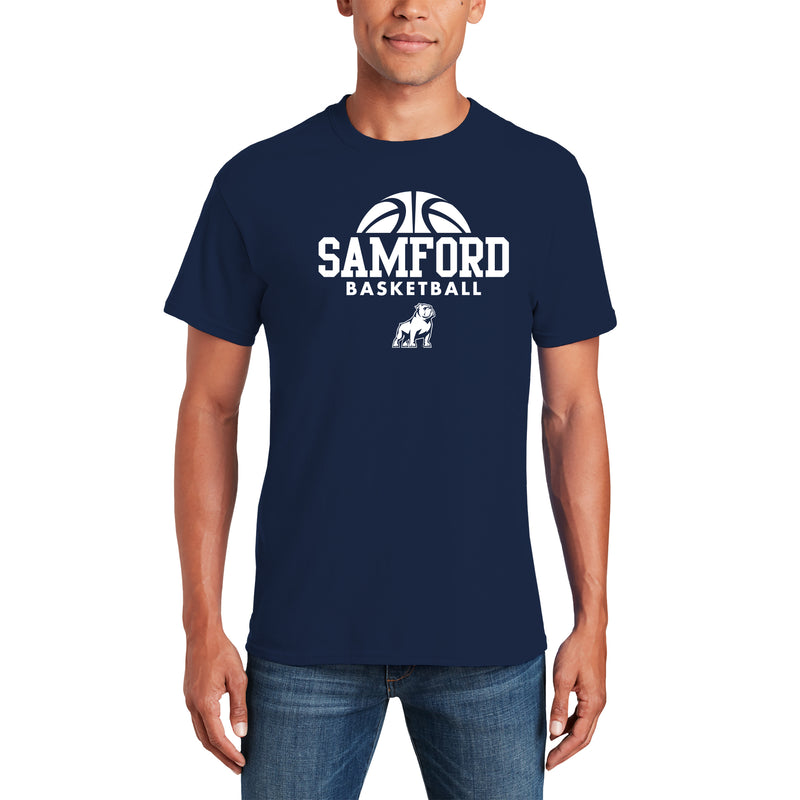 Samford Basketball Hype T-Shirt - Navy