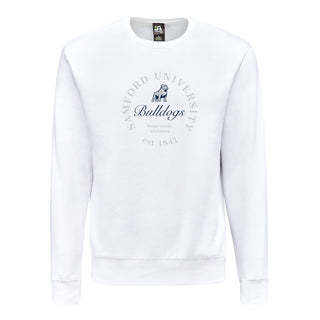 Samford Roundabout BTB Crewneck - White