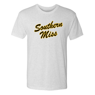 Southern Mississippi Script Logo NLA Triblend T-Shirt