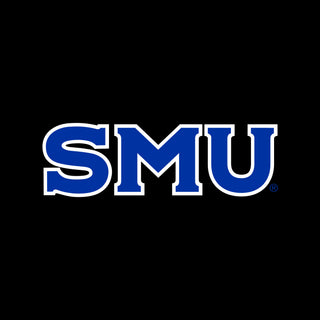Southern Methodist University Mustangs Basic Block Outline Hoodie - Black