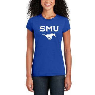 Southern Methodist University Mustangs Arch Logo Women's T-Shirt