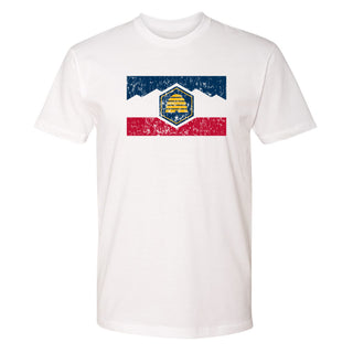Utah State Flag NLA T-Shirt - White