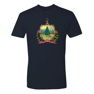 Vermont State Flag NLA T-Shirt - Midnight Navy