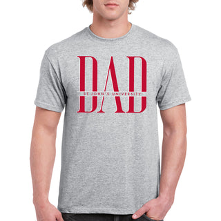 St John's Red Storm Classic Dad T-Shirt - Sport Grey