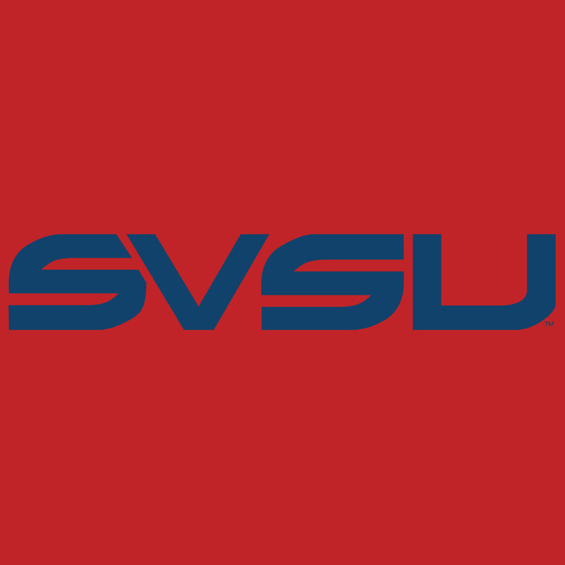 Saginaw Valley State SVSU Cardinals Basic Block Long Sleeve T Shirt - Red