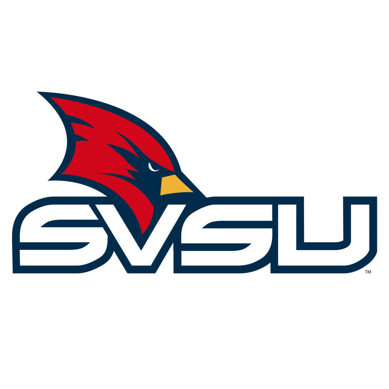 Saginaw Valley State SVSU Cardinals Primary Logo Womens T Shirt - White