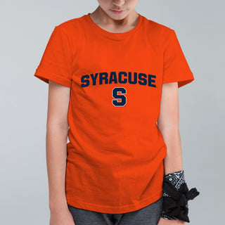 Syracuse Oranges Arch Logo Youth T-Shirt - Orange