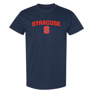 Syracuse Oranges Arch Logo T-Shirt - Navy