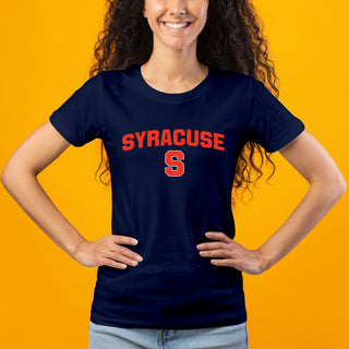 Syracuse Oranges Arch Logo Women's T-Shirt - Navy