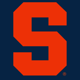 Syracuse Orange Primary Logo Left Chest Polo - Navy